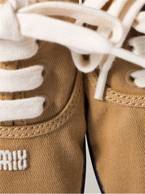 Sneaker in drill MIU MIU | 5E368E3LKEF0JRS